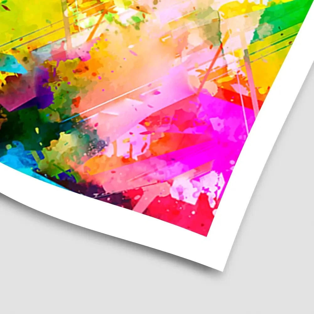 Vibrant Abstract Art Print Vibrant Abstract Art Print wall art product ARTEMENKO VALENTYN / Shutterstock