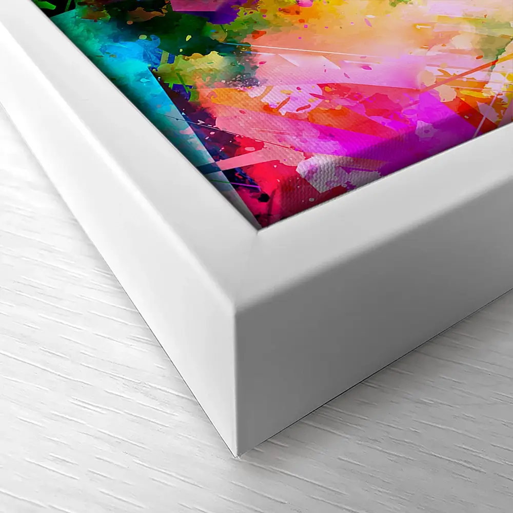 Vibrant Abstract Canvas Print Vibrant Abstract Canvas Print wall art product ARTEMENKO VALENTYN / Shutterstock