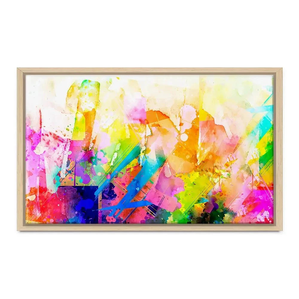 Vibrant Abstract Canvas Print Vibrant Abstract Canvas Print wall art product ARTEMENKO VALENTYN / Shutterstock