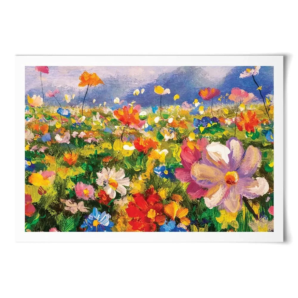 Vibrant Blooms Art Print Vibrant Blooms Art Print wall art product Valery Rybakow / Shutterstock