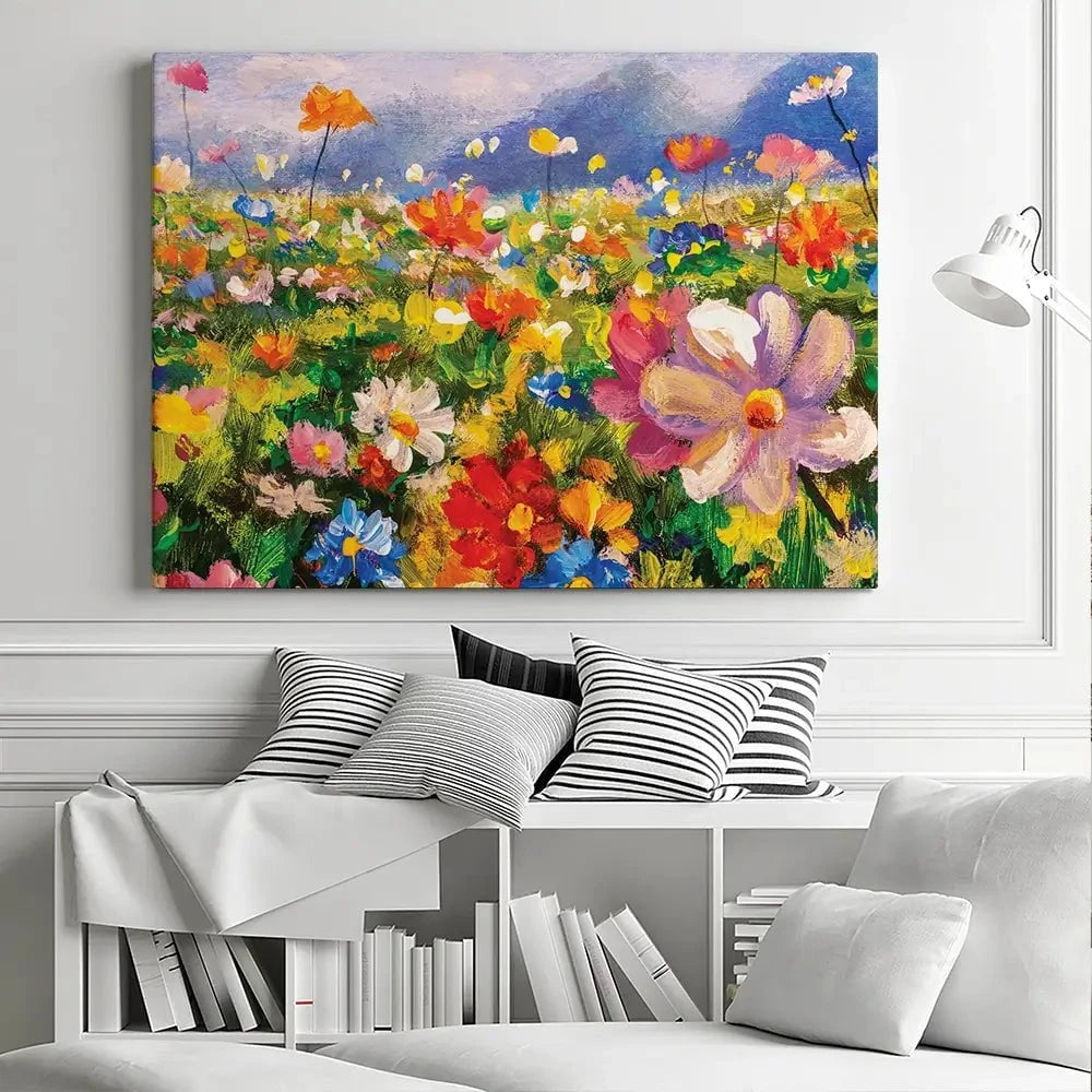 Vibrant Blooms Canvas Print Vibrant Blooms Canvas Print wall art product Valery Rybakow / Shutterstock
