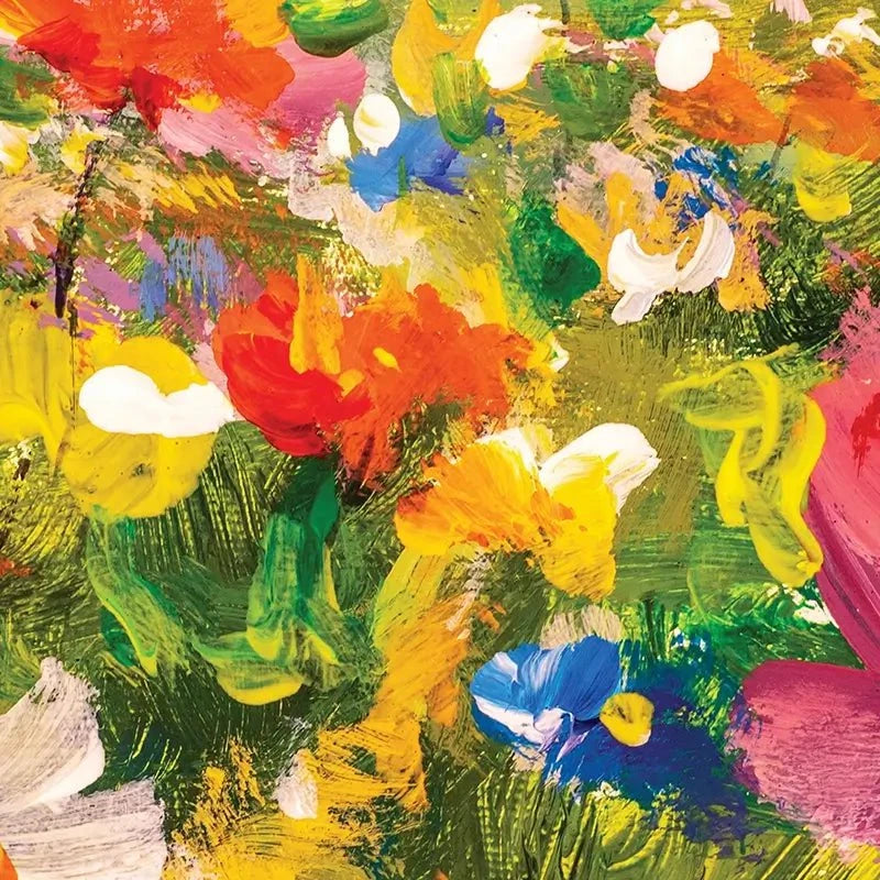 Vibrant Blooms Framed Art Print Vibrant Blooms Framed Art Print wall art product Valery Rybakow / Shutterstock