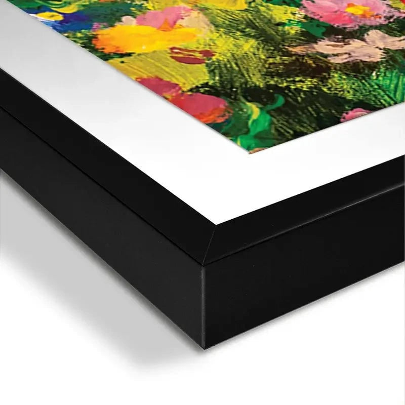 Vibrant Blooms Framed Art Print Vibrant Blooms Framed Art Print wall art product Valery Rybakow / Shutterstock