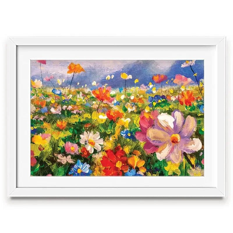 Vibrant Blooms Framed Art Print Vibrant Blooms Framed Art Print wall art product Valery Rybakow / Shutterstock
