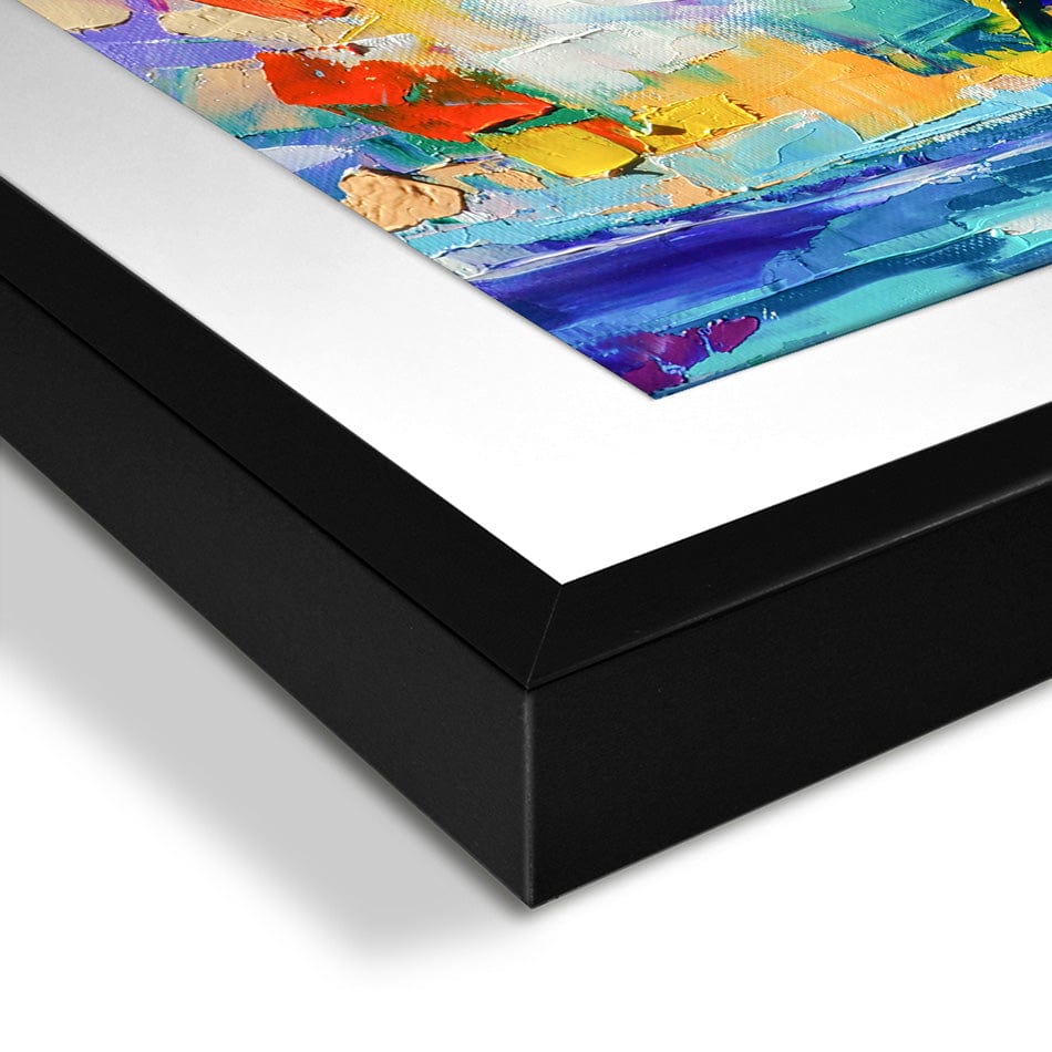 Vibrant Mountains Framed Art Print wall art product Mari Dein / Shutterstock