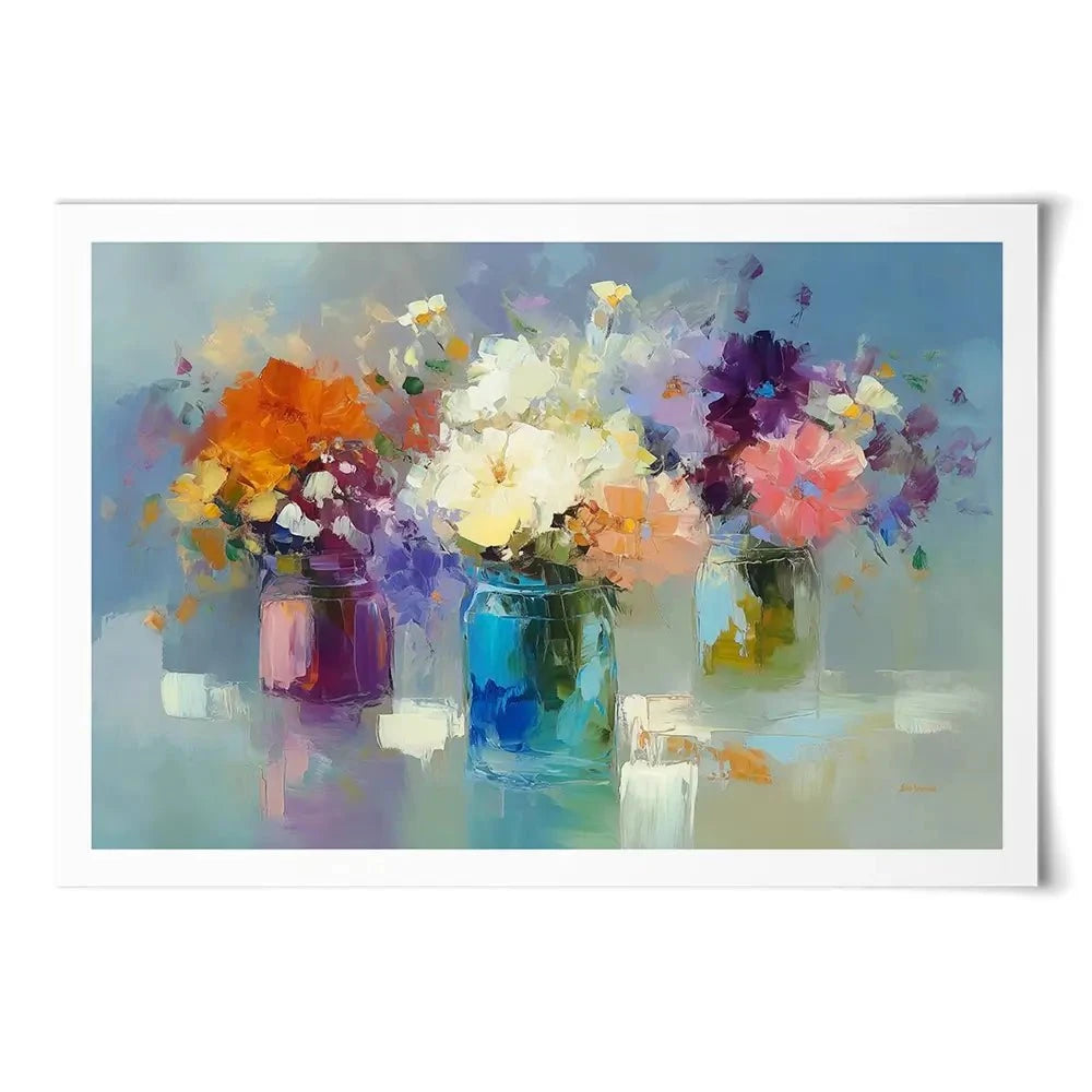 Vibrant Spring Impressions Art Print Vibrant Spring Impressions Art Print wall art product Leon Devenice