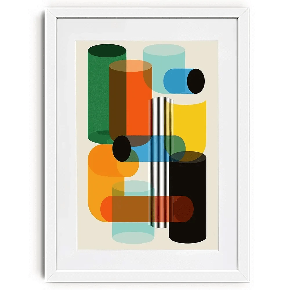 Vibrant Visions Framed Art Print Vibrant Visions Framed Art Print wall art product P & M Print Gallery