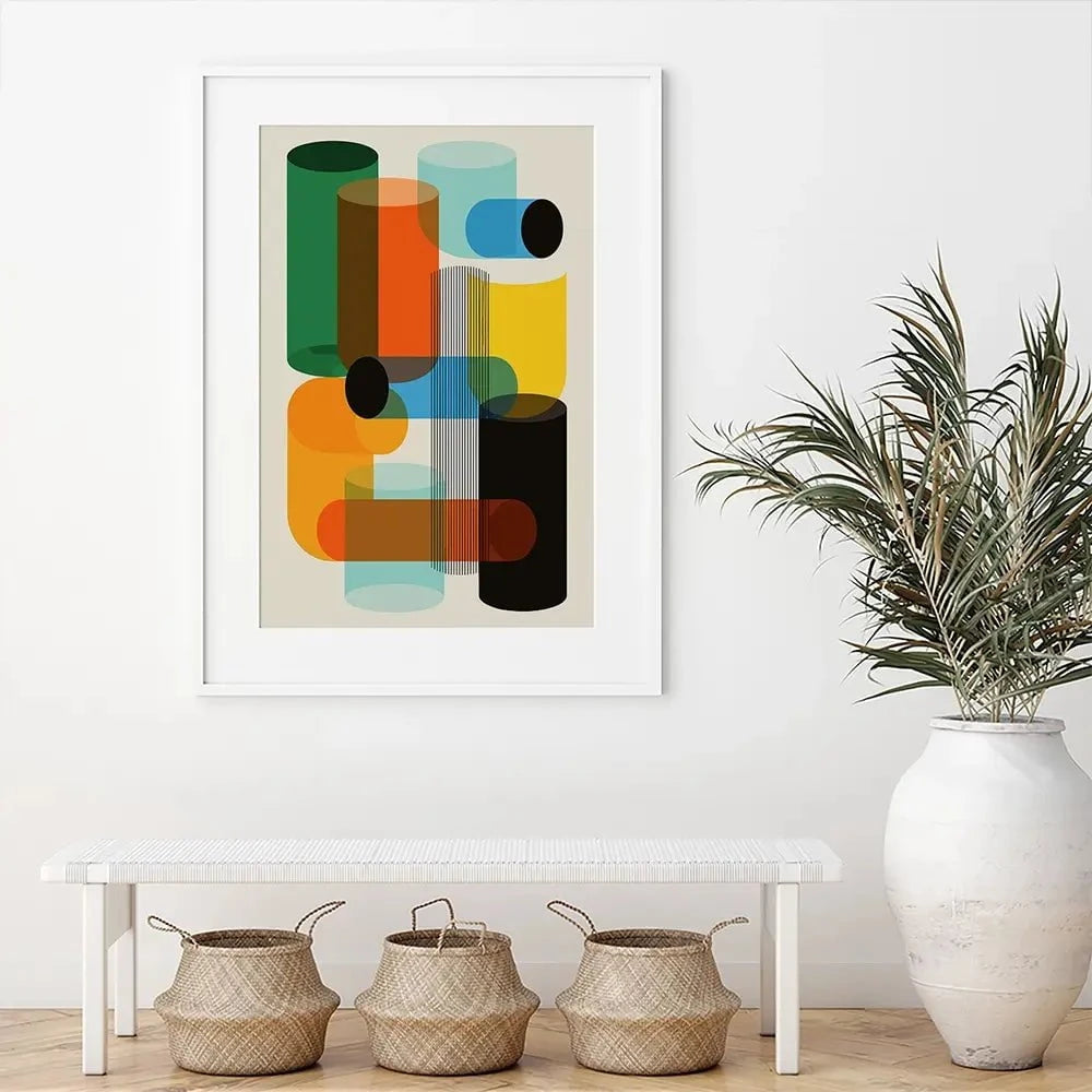 Vibrant Visions Framed Art Print Vibrant Visions Framed Art Print wall art product P & M Print Gallery