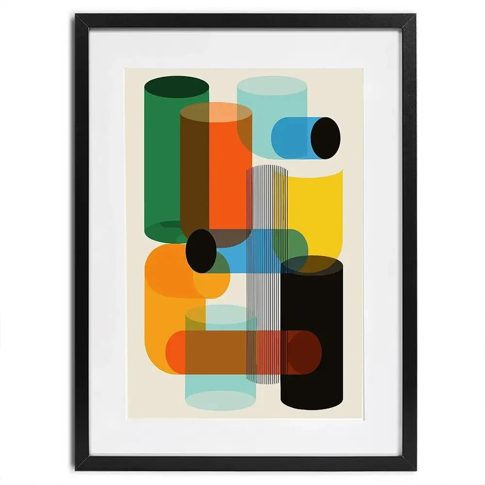 Vibrant Visions Framed Art Print Vibrant Visions Framed Art Print wall art product P & M Print Gallery