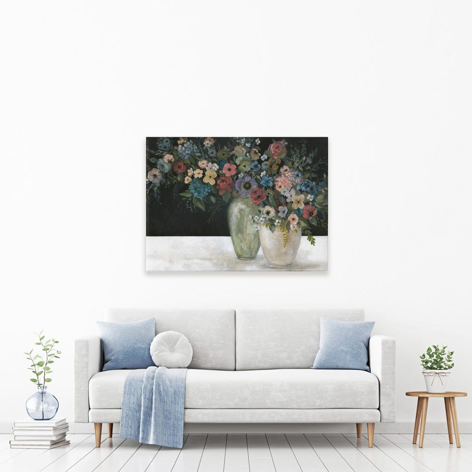 Vintage Blossoms Canvas Print wall art product Carol Robinson