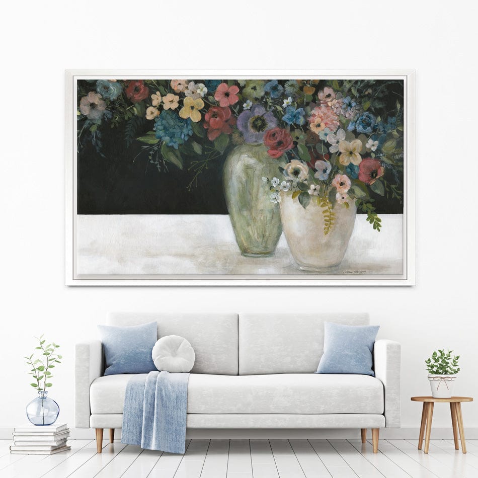 Vintage Blossoms Canvas Print wall art product Carol Robinson