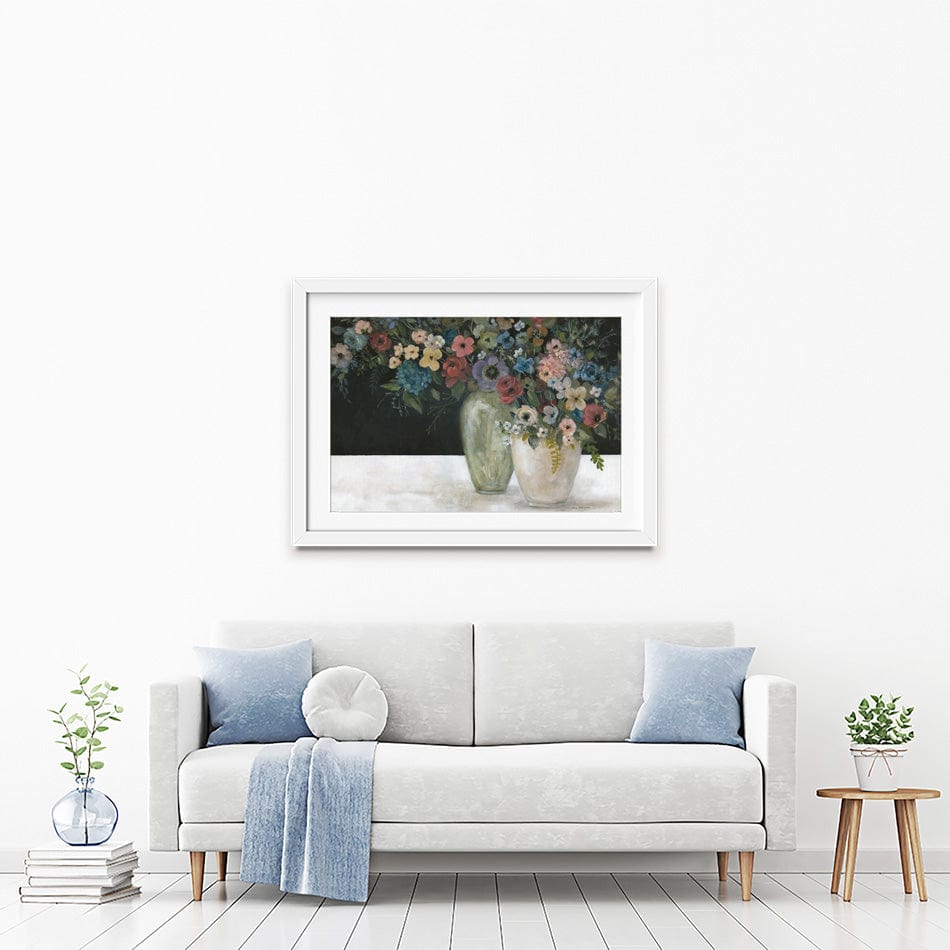Vintage Blossoms Framed Art Print wall art product Carol Robinson