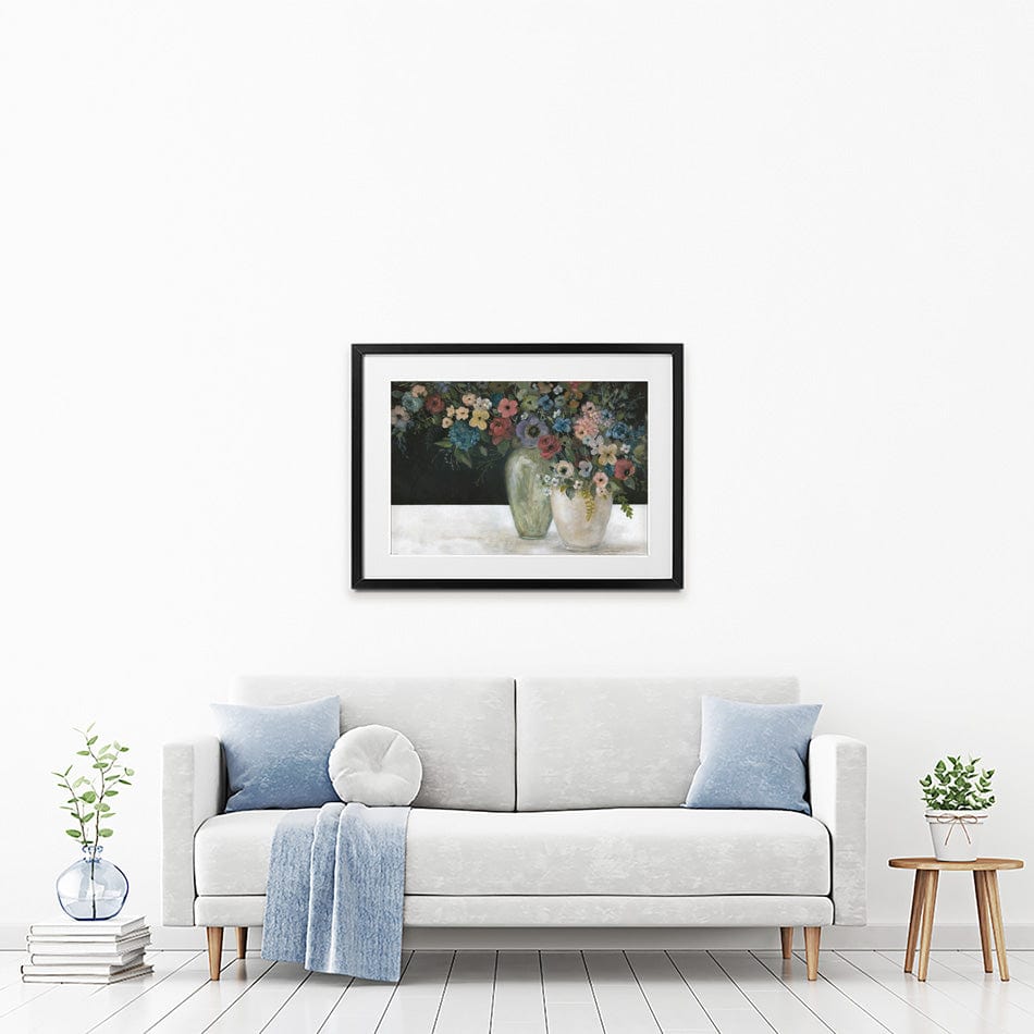 Vintage Blossoms Framed Art Print wall art product Carol Robinson
