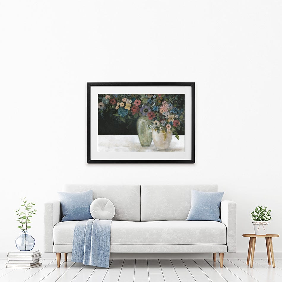 Vintage Blossoms Framed Art Print wall art product Carol Robinson