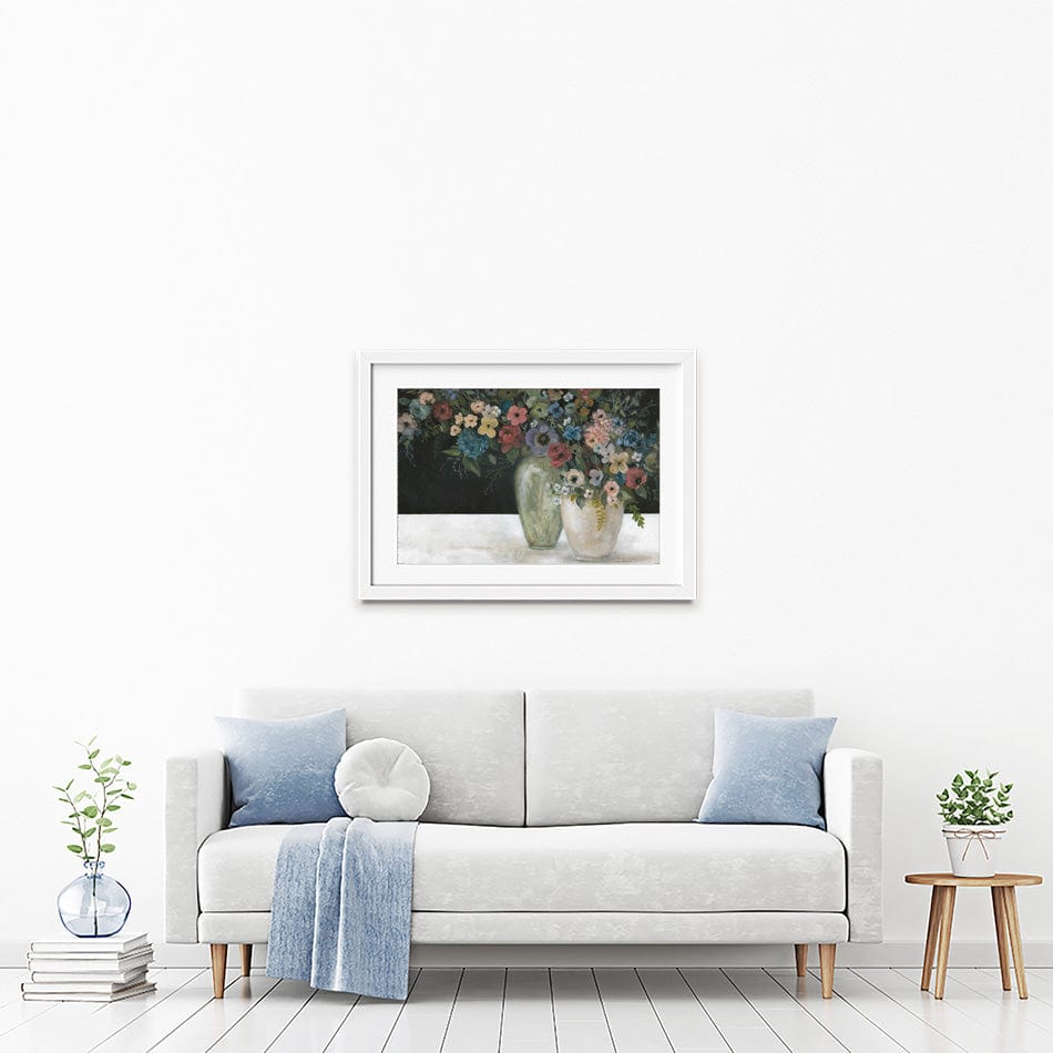 Vintage Blossoms Framed Art Print wall art product Carol Robinson