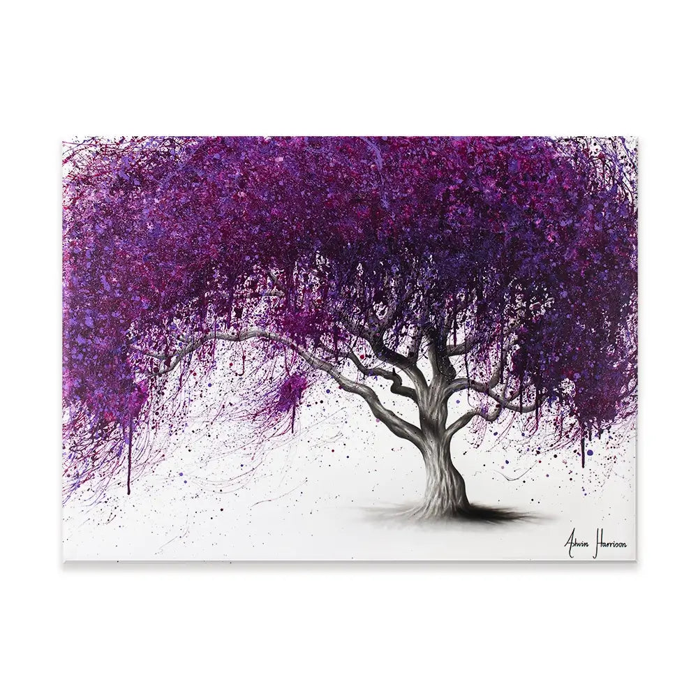 Violet Shadows Canvas Print Violet Shadows Canvas Print wall art product Ashvin Harrison