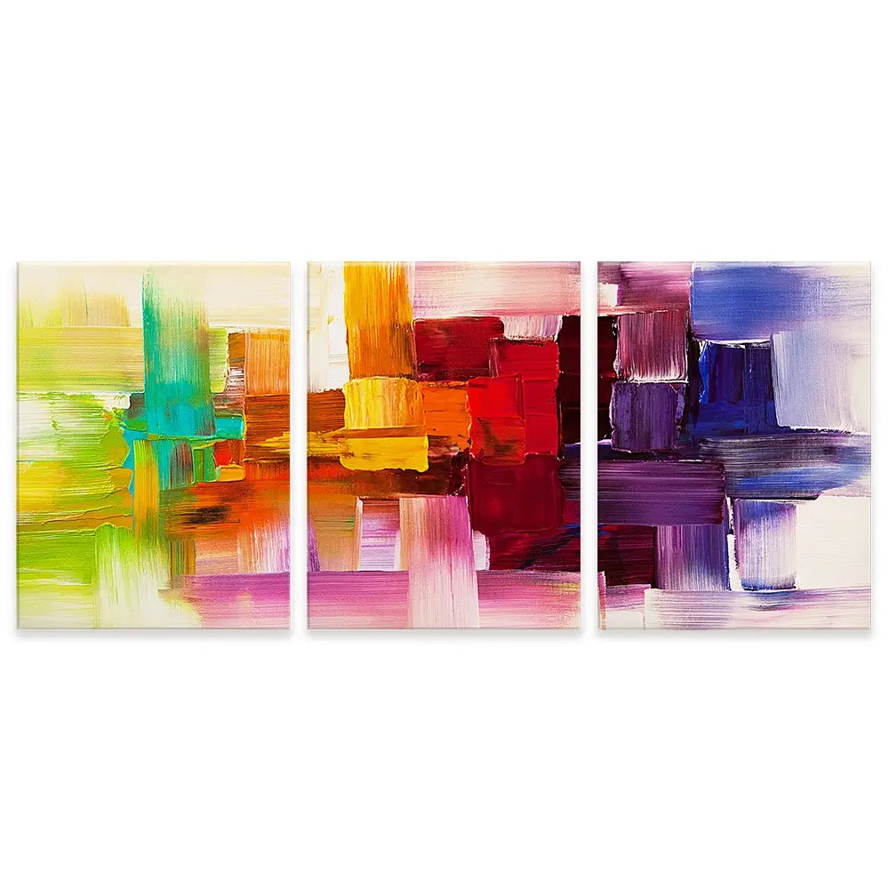 Visual Thoughts Trio Canvas Print Visual Thoughts Trio Canvas Print wall art product Osnat Tzadok