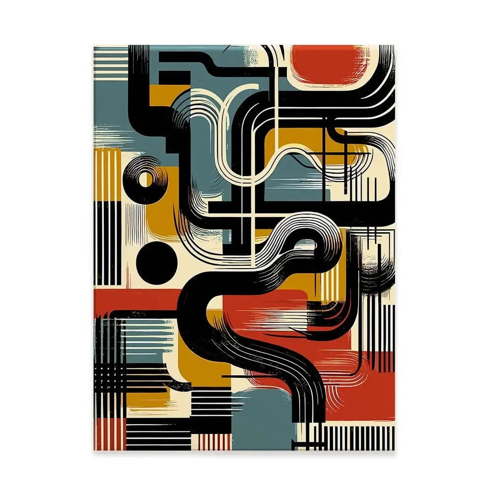 Vivid Harmony Echo Canvas Print Vivid Harmony Echo Canvas Print wall art product P & M Print Gallery