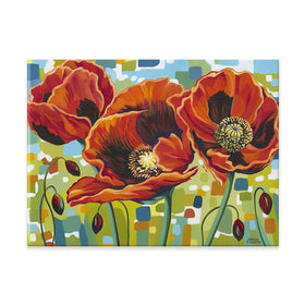 Vivid Poppies Canvas Print Vivid Poppies Canvas Print wall art product Carolee Vitaletti