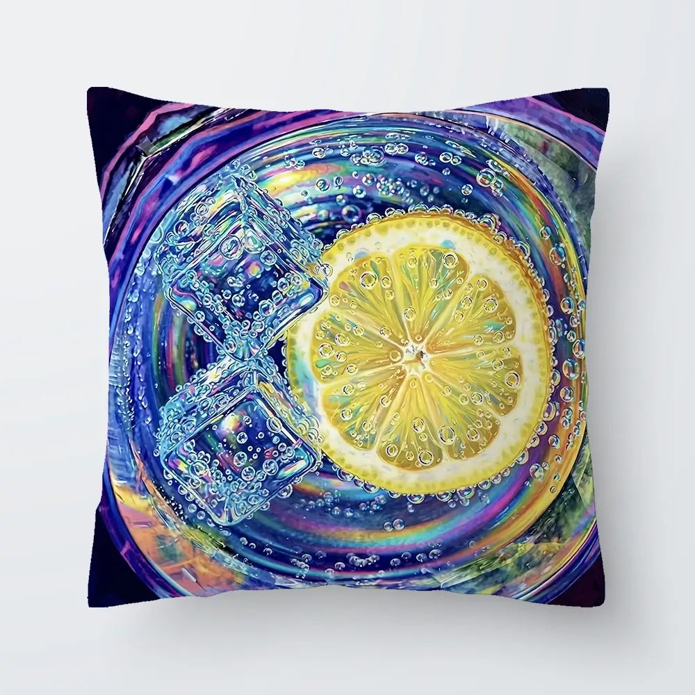 Vodka And Tonic Cocktail Cushion Vodka And Tonic Cocktail Cushion wall art product David Alexander Elder