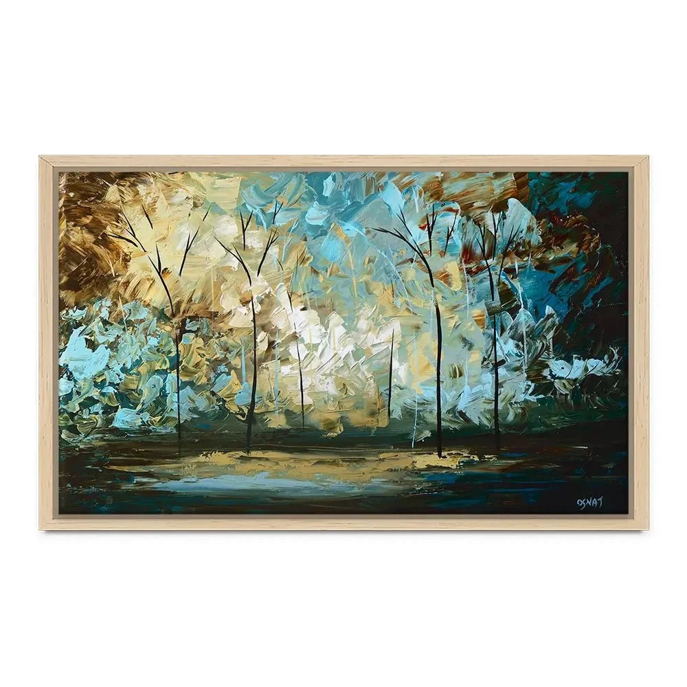 Walk With Me Canvas Print Walk With Me Canvas Print wall art product Osnat Tzadok