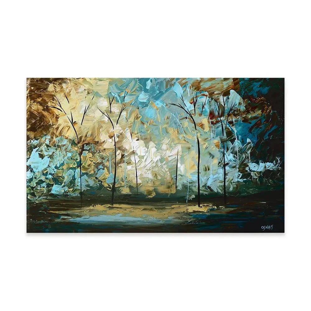 Walk With Me Canvas Print Walk With Me Canvas Print wall art product Osnat Tzadok