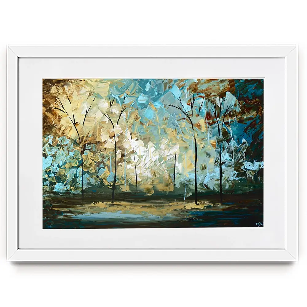 Walk With Me Framed Art Print Walk With Me Framed Art Print wall art product Osnat Tzadok