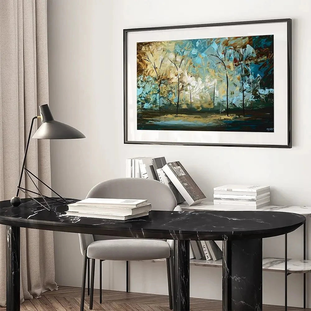 Walk With Me Framed Art Print Walk With Me Framed Art Print wall art product Osnat Tzadok