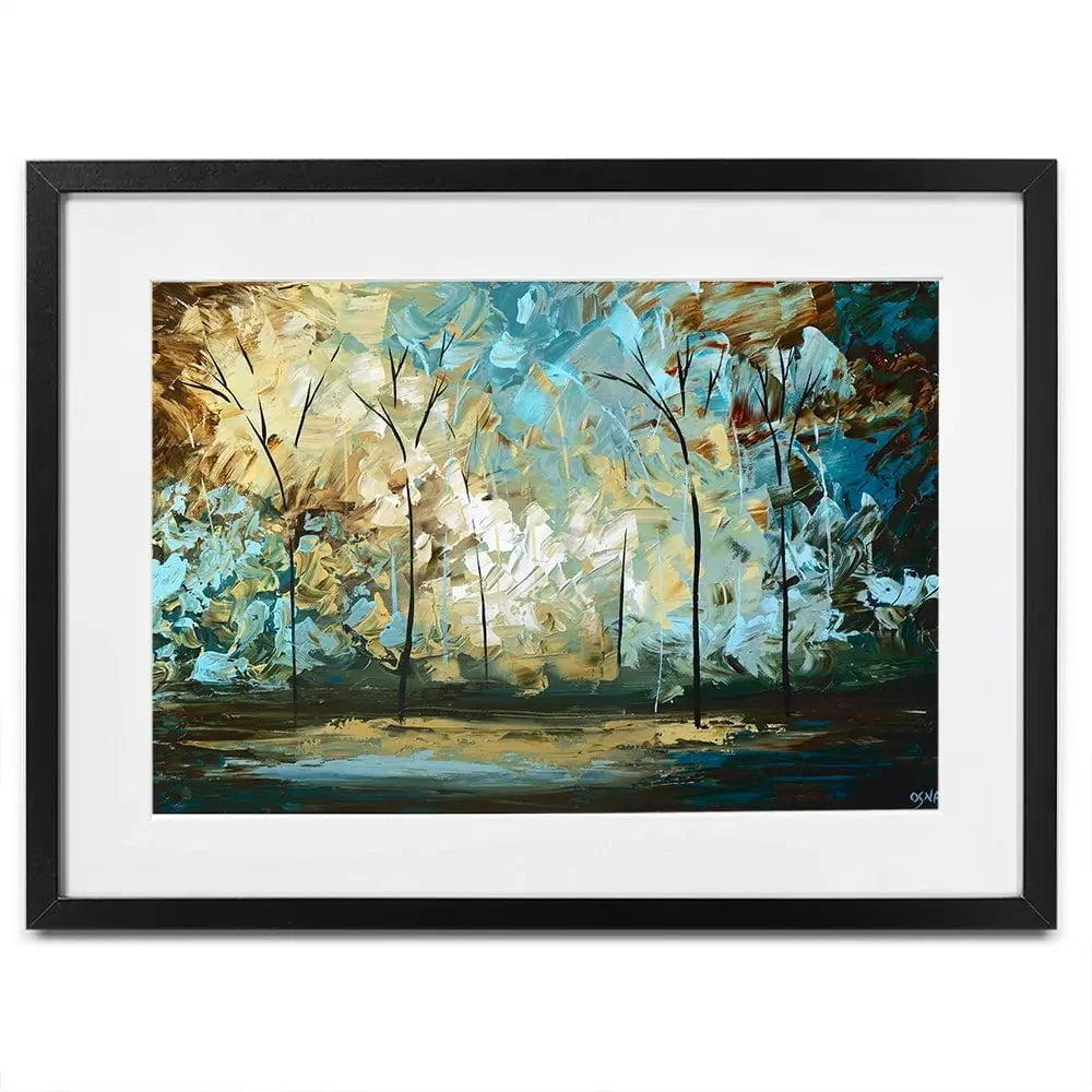 Walk With Me Framed Art Print Walk With Me Framed Art Print wall art product Osnat Tzadok