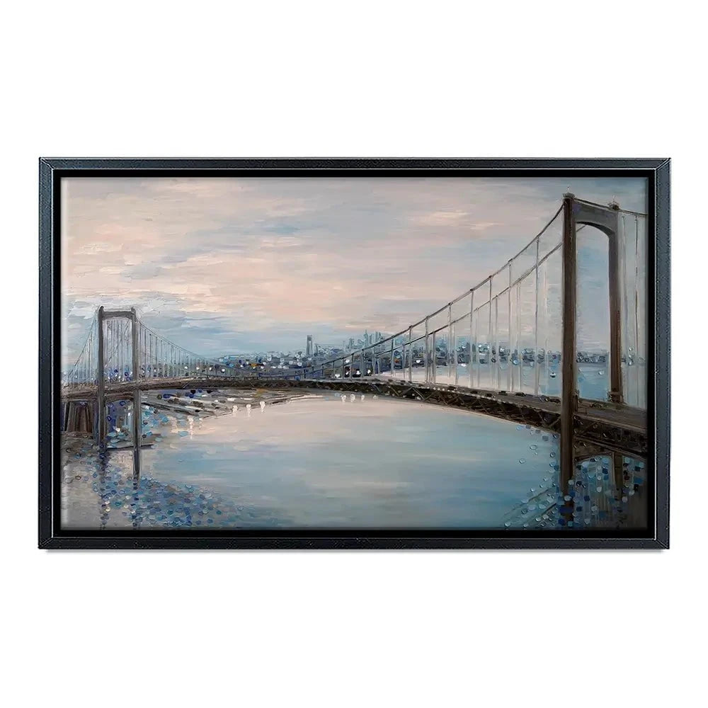 Waltwhitman Bridge Canvas Print Waltwhitman Bridge Canvas Print wall art product Ekaterina Ermilkina