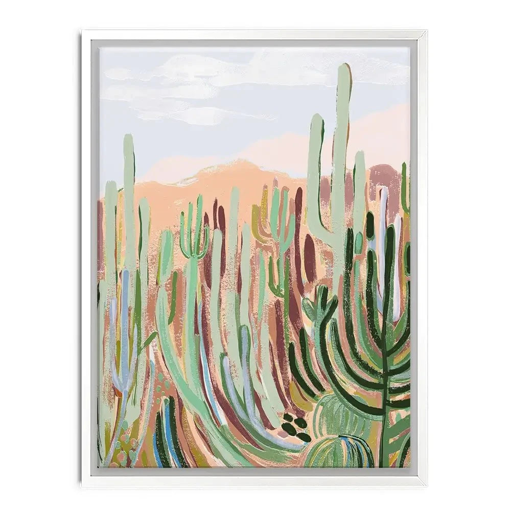 Warm Sunbaked Desert Canvas Print Warm Sunbaked Desert Canvas Print wall art product Laura Marr