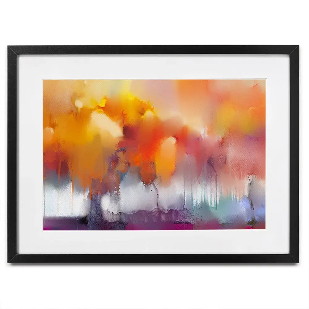 Watercolour Bleed Framed Art Print Watercolour Bleed Framed Art Print wall art product Art Print Shop