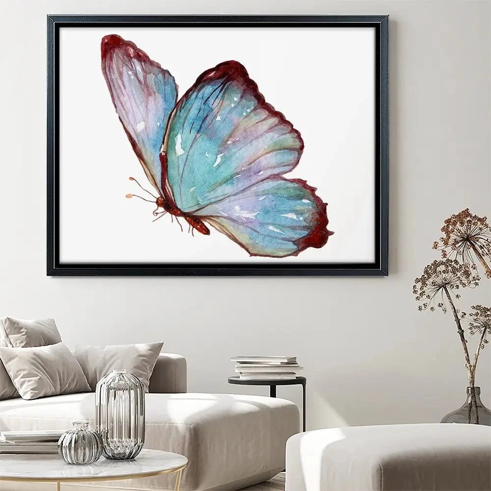 Watercolour Butterfly Canvas Print Watercolour Butterfly Canvas Print wall art product MyStocks / Shutterstock