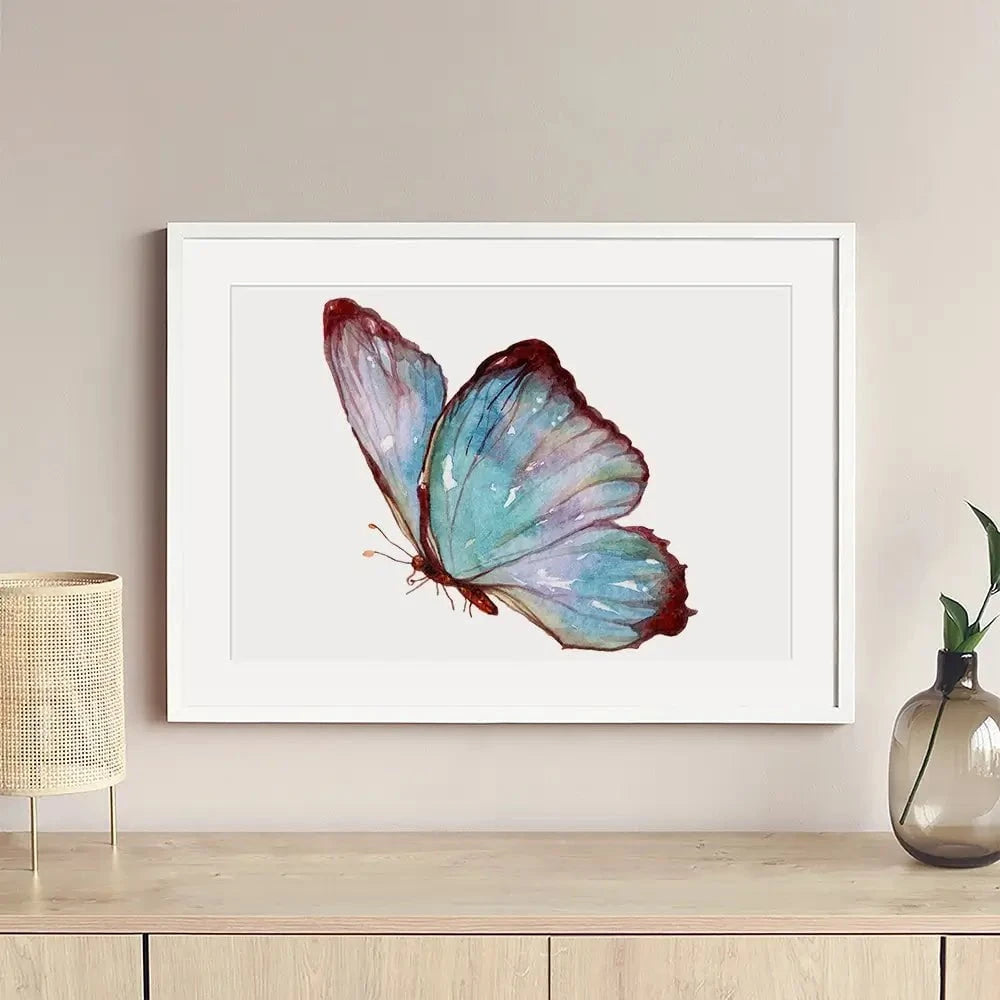 Watercolour Butterfly Framed Art Print Watercolour Butterfly Framed Art Print wall art product MyStocks / Shutterstock