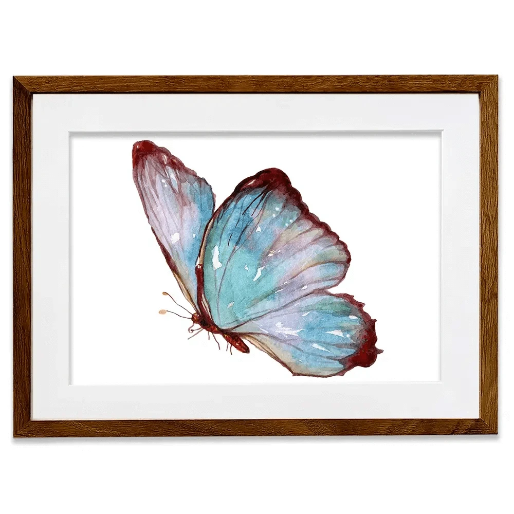 Watercolour Butterfly Framed Art Print Watercolour Butterfly Framed Art Print wall art product MyStocks / Shutterstock