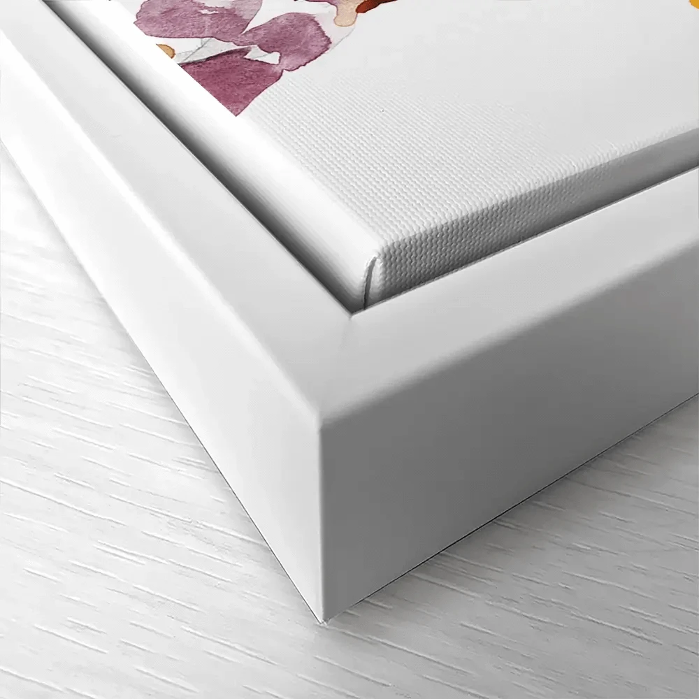 Watercolour Giraffes Canvas Print Watercolour Giraffes Canvas Print wall art product Faenkova Elena / Shutterstock