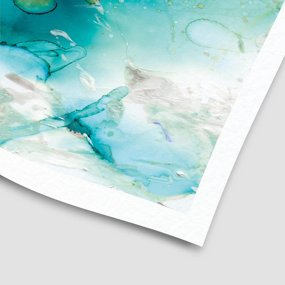 Watercolour In Blue Art Print Watercolour In Blue Art Print wall art product Carol Robinson