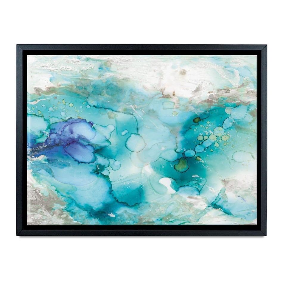 Watercolour In Blue Canvas Print wall art product Carol Robinson