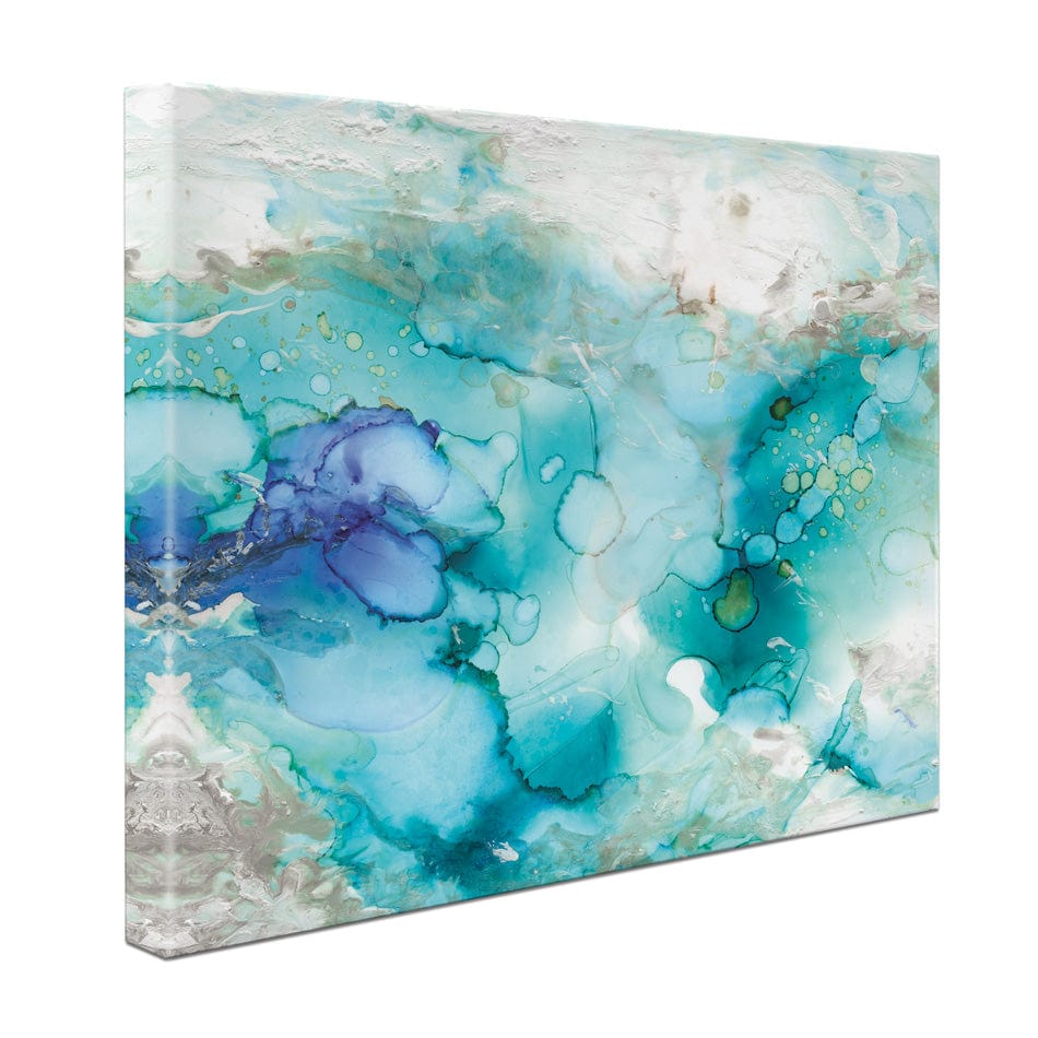 Watercolour In Blue Canvas Print wall art product Carol Robinson