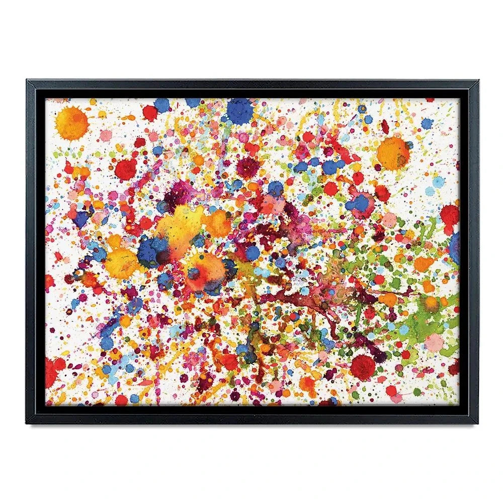 Watercolour Paint Splash Canvas Print Watercolour Paint Splash Canvas Print wall art product prapass / Shutterstock