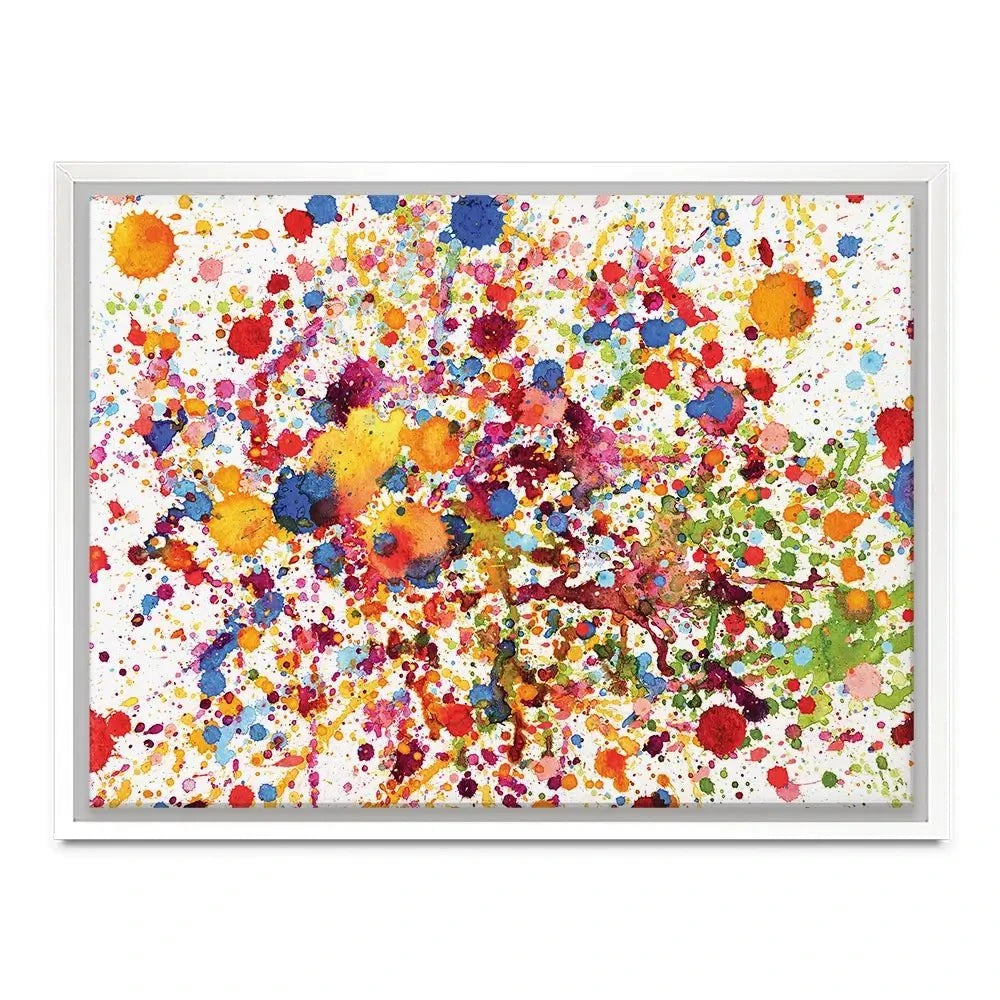 Watercolour Paint Splash Canvas Print Watercolour Paint Splash Canvas Print wall art product prapass / Shutterstock