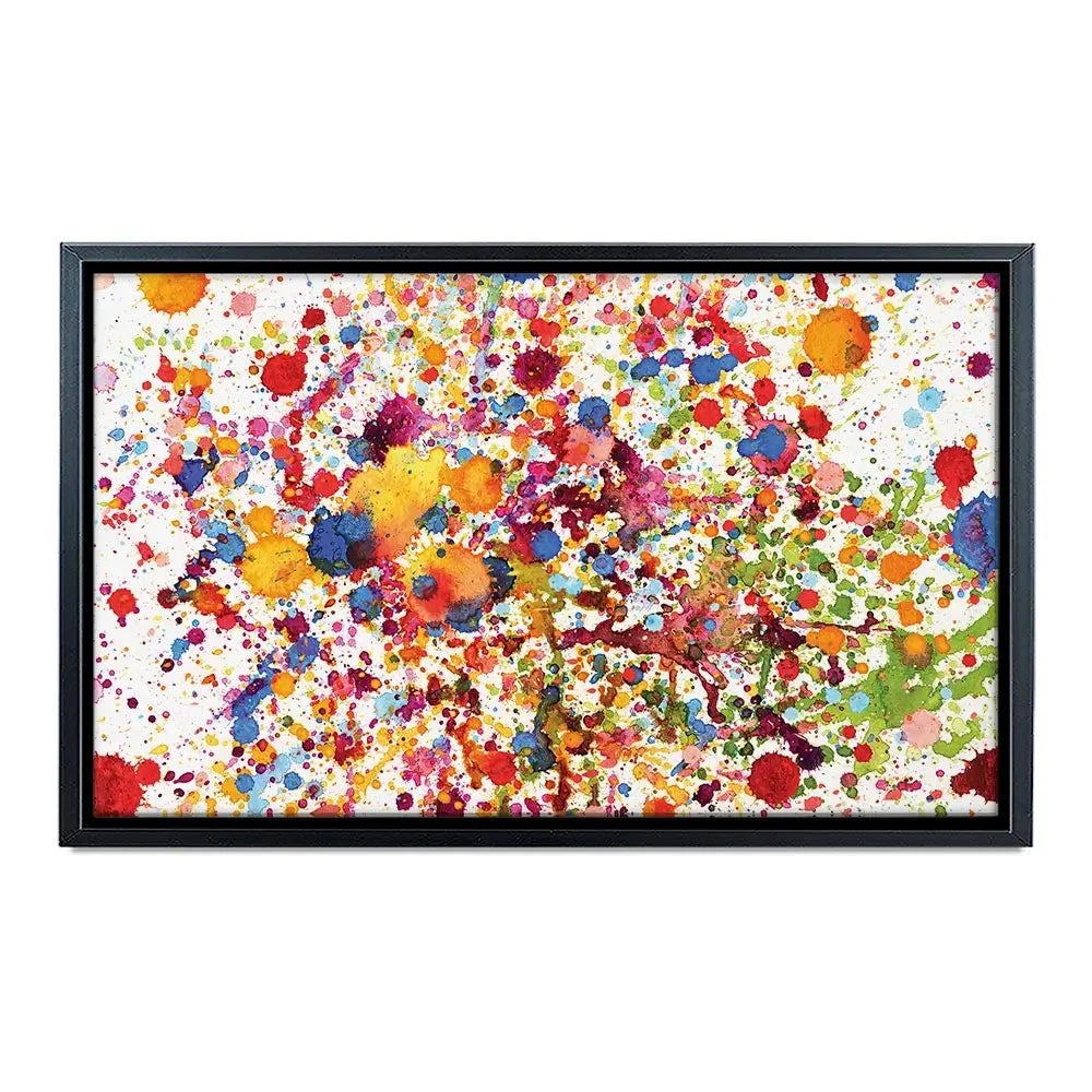 Watercolour Paint Splash Canvas Print Watercolour Paint Splash Canvas Print wall art product prapass / Shutterstock