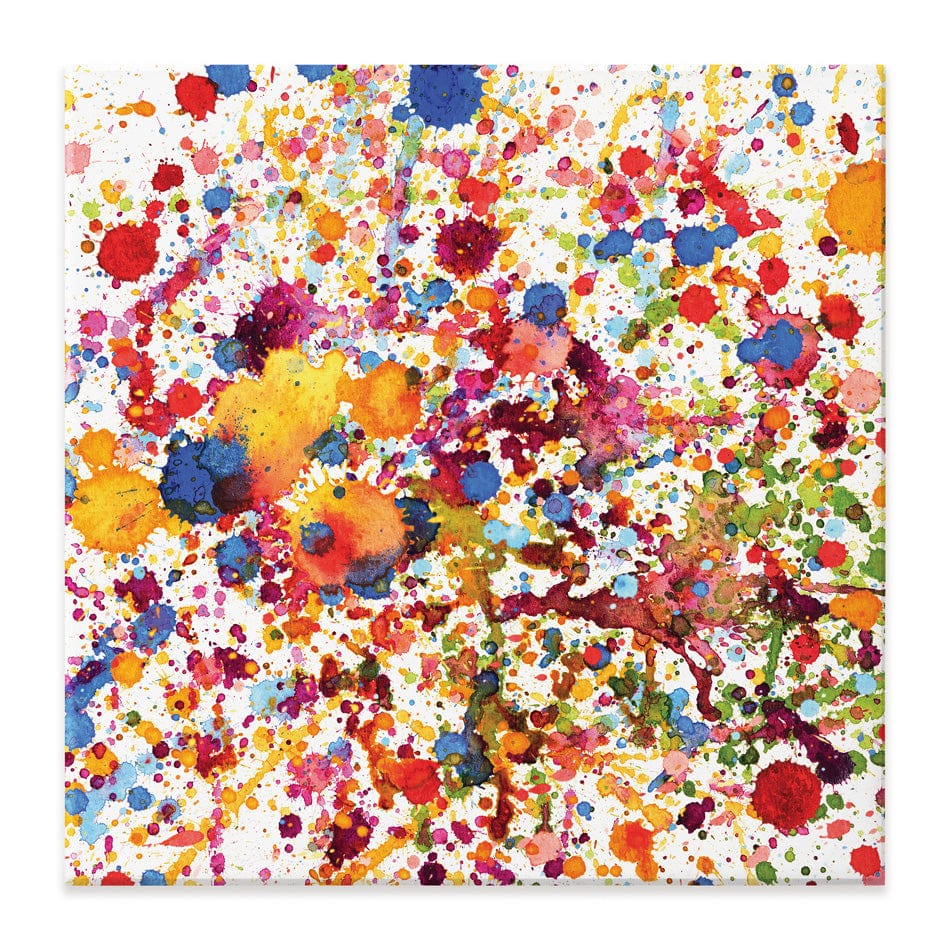 Watercolour Paint Splash Square Canvas Print wall art product stockphoto-graf / Shutterstock