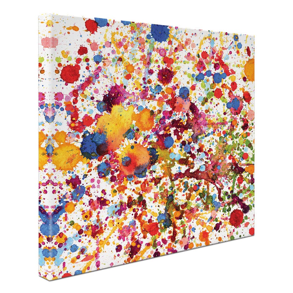 Watercolour Paint Splash Square Canvas Print wall art product stockphoto-graf / Shutterstock