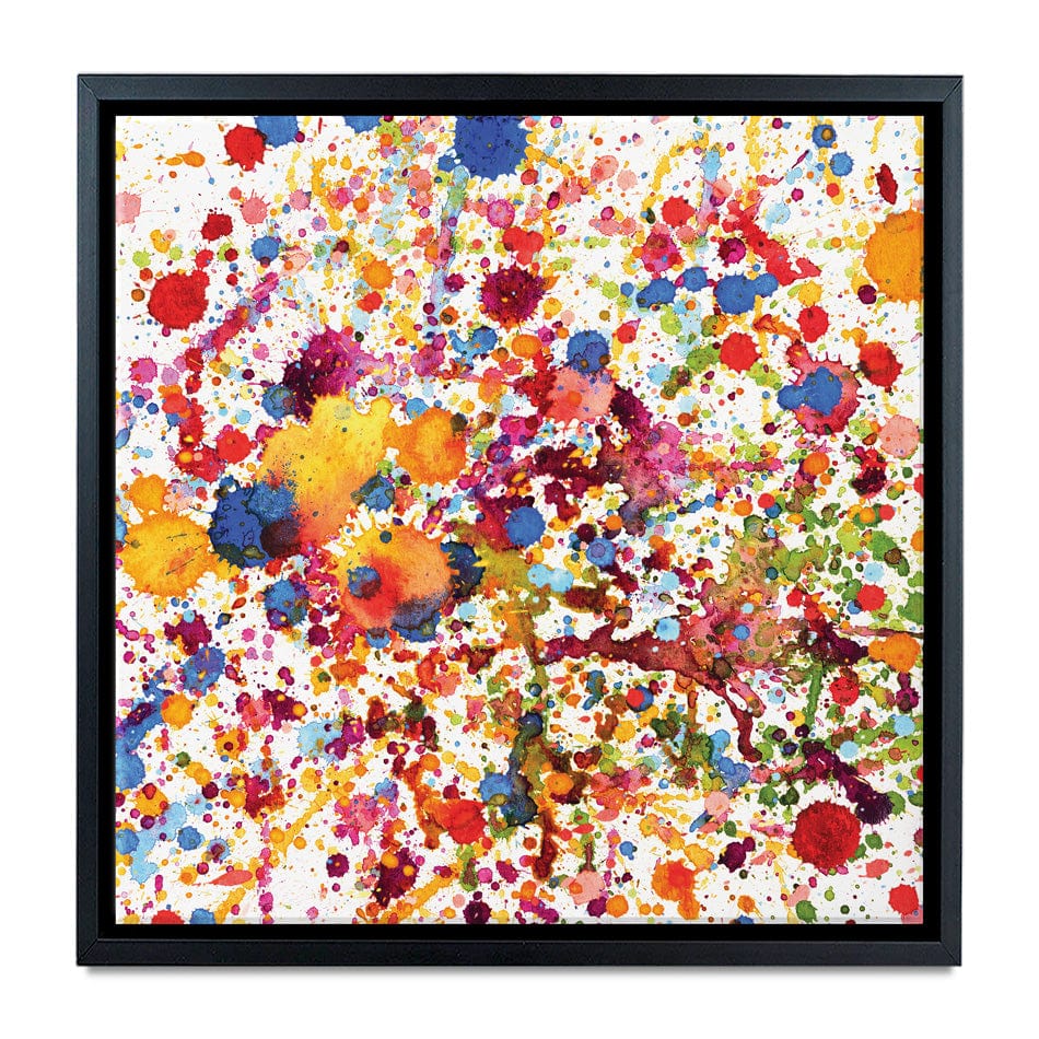Watercolour Paint Splash Square Canvas Print wall art product stockphoto-graf / Shutterstock