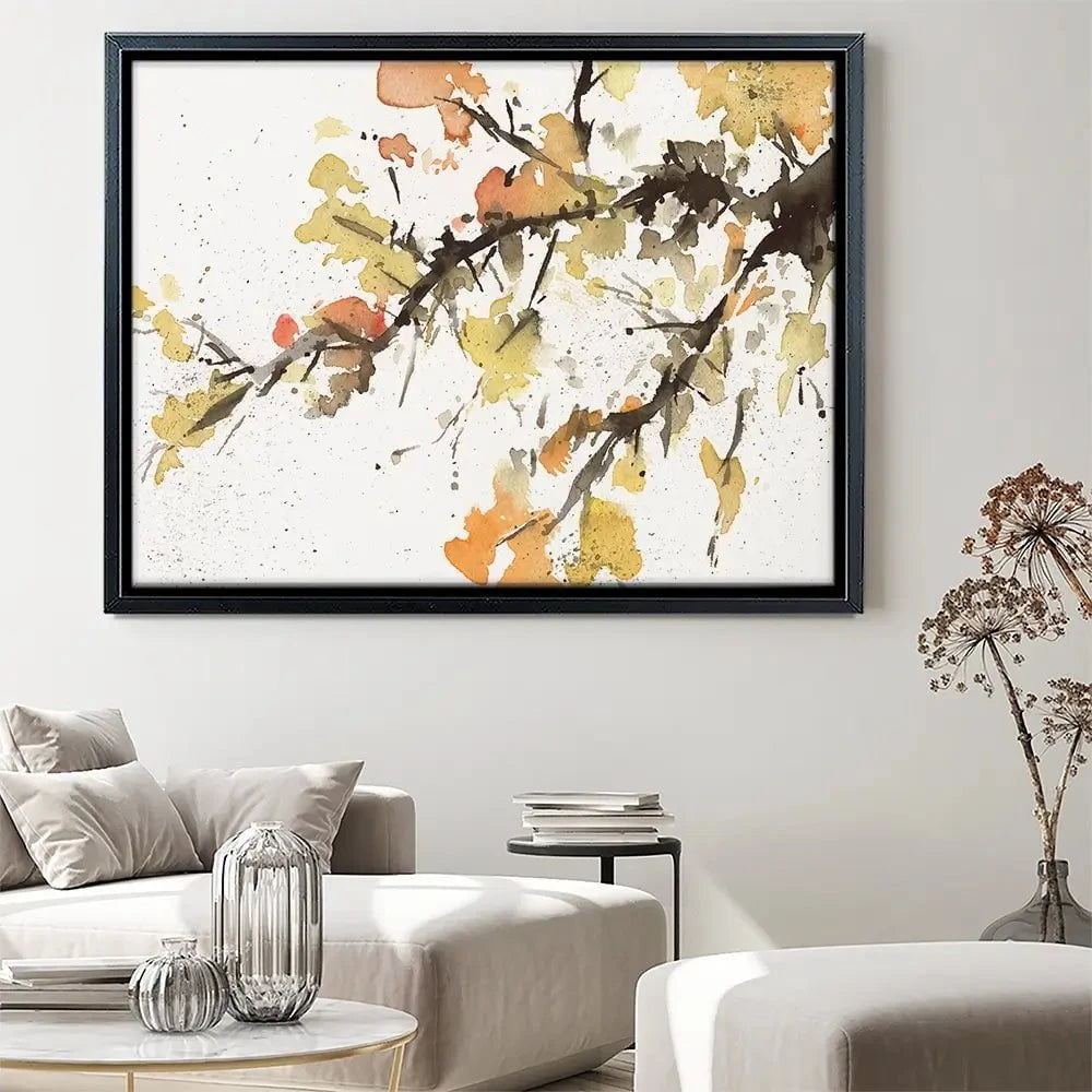 Watercolour Tree Branch Canvas Print Watercolour Tree Branch Canvas Print wall art product Samuel Dixon