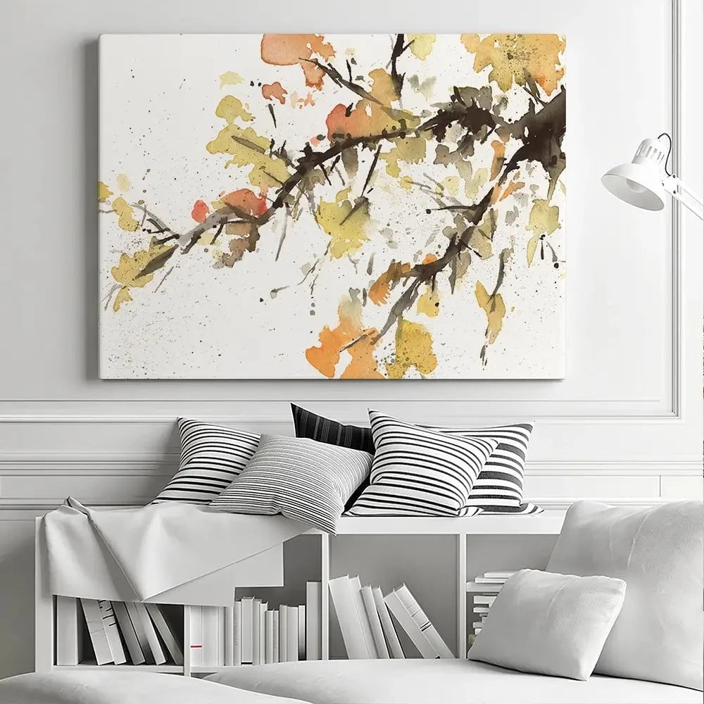 Watercolour Tree Branch Canvas Print Watercolour Tree Branch Canvas Print wall art product Samuel Dixon