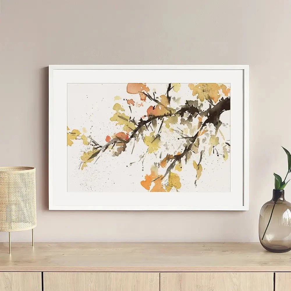 Watercolour Tree Branch Framed Art Print Watercolour Tree Branch Framed Art Print wall art product Samuel Dixon