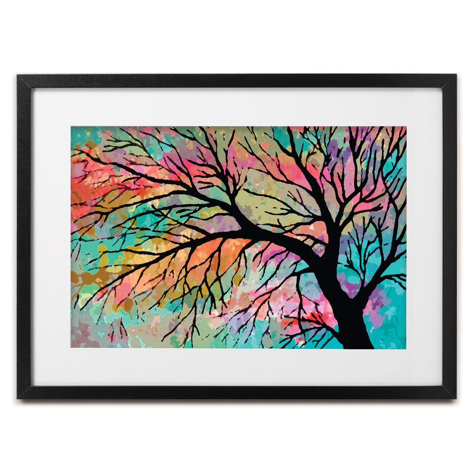 Watercolour Tree Framed Art Print Watercolour Tree Framed Art Print wall art product Viktor Il'yin / Shutterstock