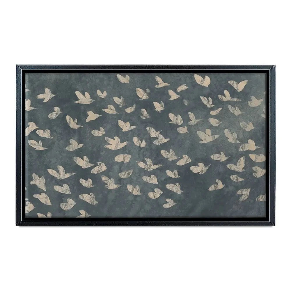 Watermark Flock Canvas Print Watermark Flock Canvas Print wall art product June Erica Vess